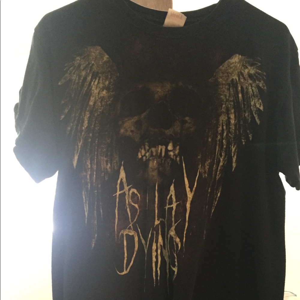 As I Lay Dying Band Tee Size M